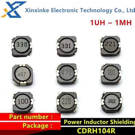 10PCS CDRH104R Power Inductor Shielding 10 10 4 CD104 100 150 220 330