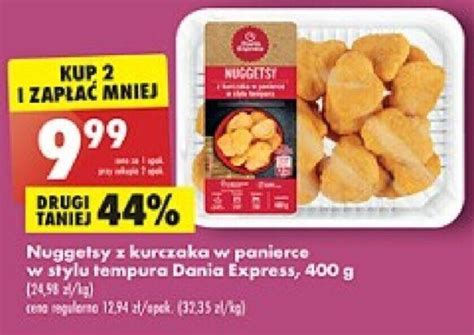 Promocja Nuggetsy Z Kurczaka W Panierce W Stylu Tempura Dania Express