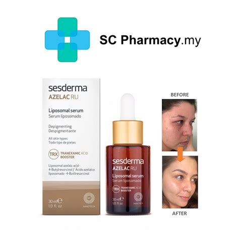 Sesderma Azelac Ru Liposomal Depigmenting Serum Ml Shopee Malaysia