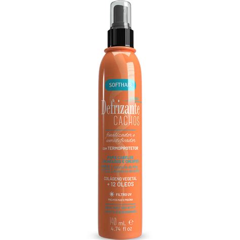 Spray Defrizante Cachos E Crespos Soft Hair 140ml Loja Soft Hair