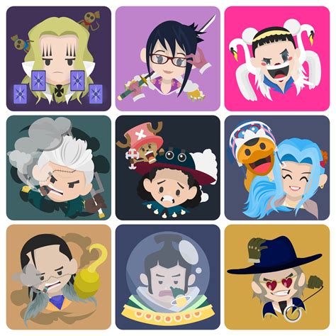 I'm making little icons of every OP character and I've hit a bit of a
