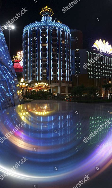 Night View Grand Lisboa Hotel Casino Editorial Stock Photo - Stock Image | Shutterstock