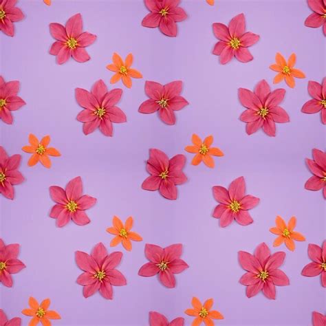 Premium Photo Beautiful Artistic Seamless Floral Natural Pattern