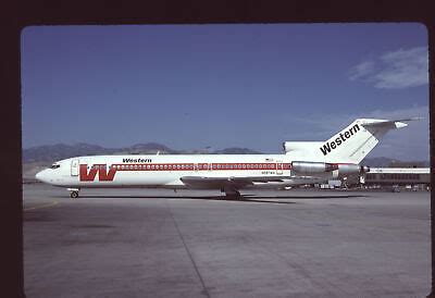 Orig Mm Airline Slide Western Airlines N Wa Ebay