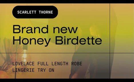 HONEY BIRDETTE LINGERIE Try On SHEER SEE THROUGH Videos Try On Haul Girls