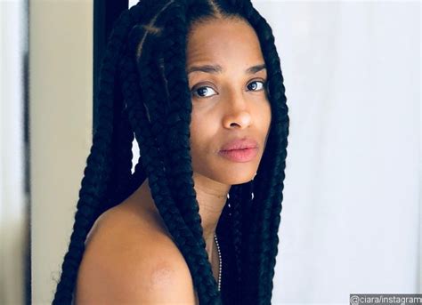 Ciara Flashes Nipple As She Poses Half Naked In Bed