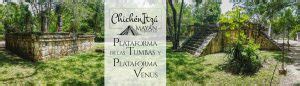 Plataforma De Las Tumbas En Chich N Itz Mayan Peninsula