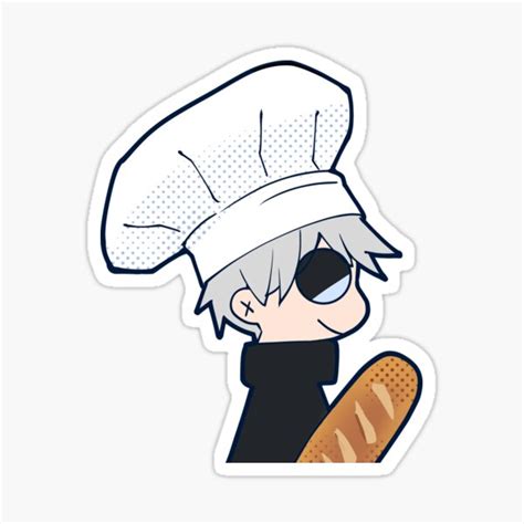 "Gojo Baker" Sticker by Greenbones | Redbubble