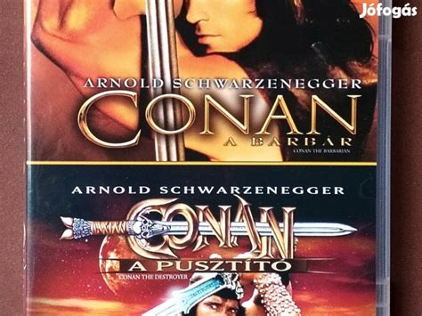 Conan a barbár Conan a pusztító DVD VI kerület Blu ray DVD és VHS