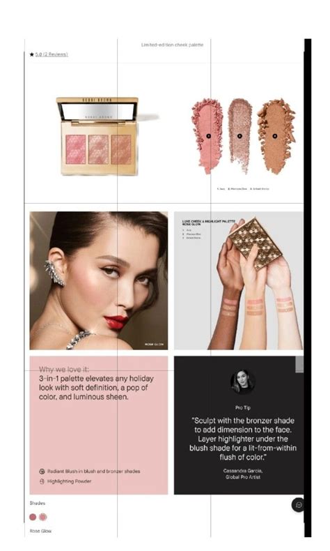 Bobbi Brown Limited Edition Holiday Collection Luxe Cheek Highlight