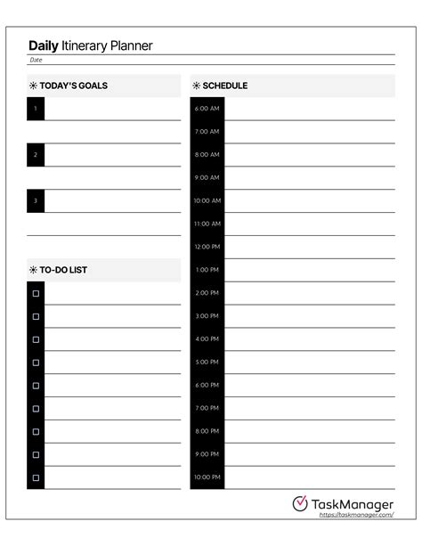 Free Itinerary Planner Templates 3 Pdf Word Excel