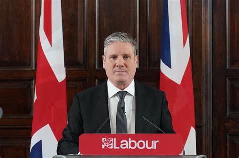 Starmer Faces Labour Unease Over Use Of Union Flag In Election Campaign