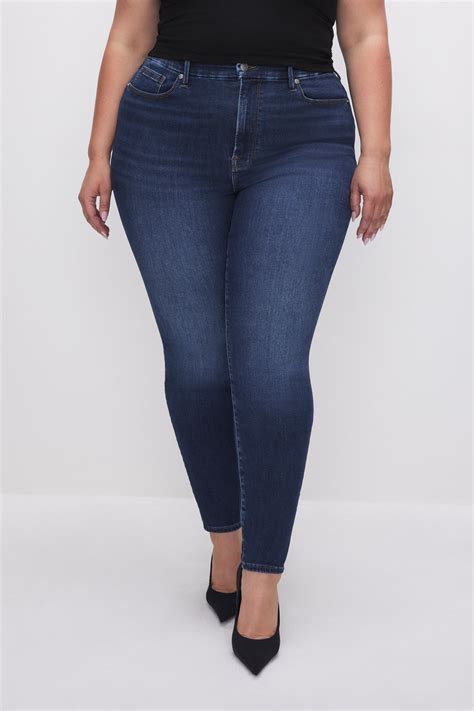 Always Fits Good Legs Skinny Jeans Indigo446 Good American