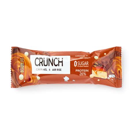 Батончик протеиновый Beauty Fit Crunch солёная карамель без сахара, 40 ...