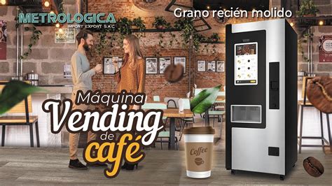 Máquina Vending de Café Perú YouTube