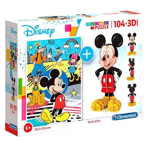 Puzzle 104 3D Mickey Disney 104pzs ConforHome