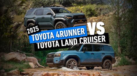 Comparison Toyota 4runner Vs Toyota Land Cruiser