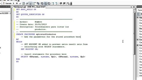 Inscribirse Hacer La Cama Broma Sql Procedimientos Almacenados Ejemplos 32802 Hot Sex Picture