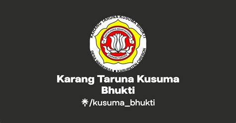 Karang Taruna Kusuma Bhukti Instagram Facebook Linktree