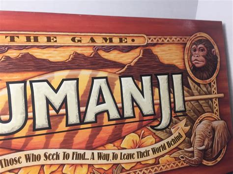 Vintage Jumanji Board Game 1995 Milton Bradley-the Game That - Etsy