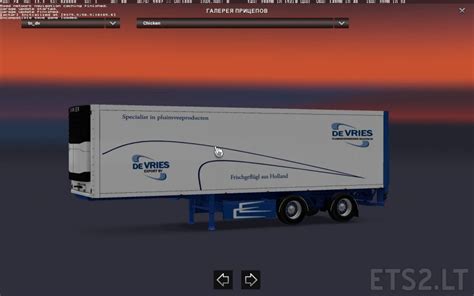 Scania R500 Van Der Ree Trailer De Vries 1 27 ETS2 Mods