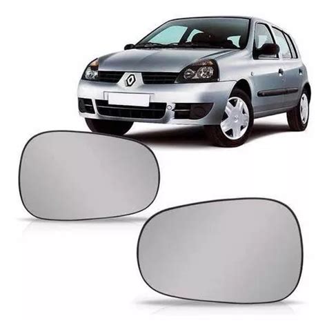 Par Lente Espelho Retrovisor Renault Clio 99 A 12 Parcelamento Sem Juros