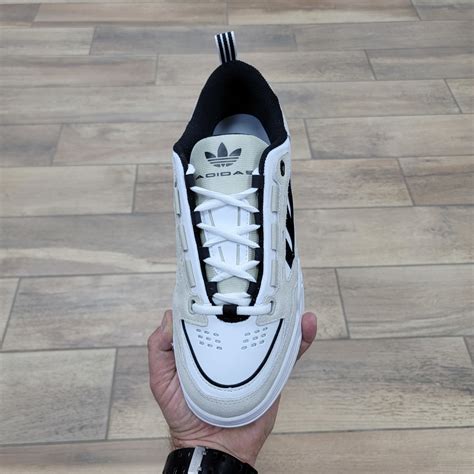 Белые подростковые и мужские кроссовки Адидас АДИ2000 | Adidas ADI2000 ...