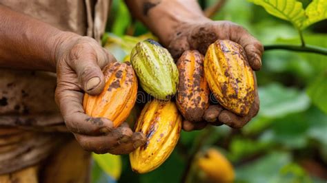 Harvesting cocoa beans stock photo. Image of clean, exotic - 306401270