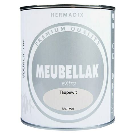 Hermadix Lak Voor Meubels Taupewit Taupewit Mat 750 Ml BAUHAUS