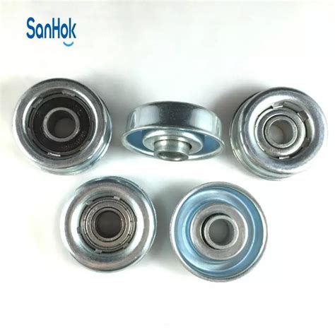 Metal Bearings For End Caps Gravity Rollers Conveyor Roller Bearing