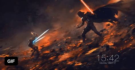 Ashoka Vs Vader Live Wallpaper By Lordroid 9gag