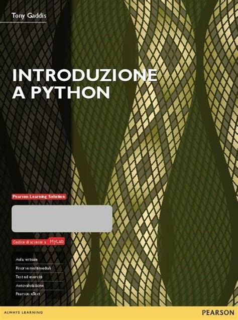 Introduzione A Python Con E Book Con Espansione Online Tony Gaddis