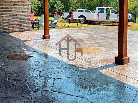 Stamped Concrete Dallas Texas Decorative Patios In Dallas