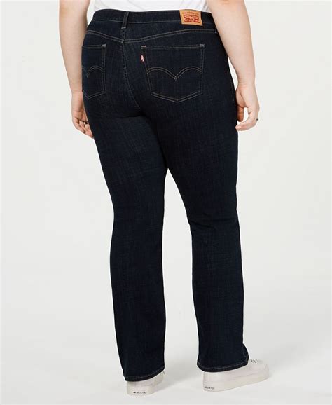 Levis Trendy Plus Size 415 Classic Bootcut Jeans Macys