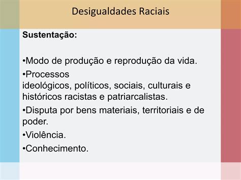 Power Point Racismo E Desigualdades Raciais No Brasil Ppt