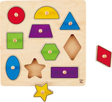 Geometric Shapes Knob Puzzle - Stevensons Toys