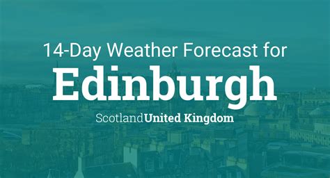 Edinburgh, Scotland, United Kingdom 14 day weather forecast