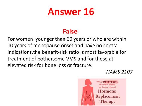 Menopausal hormone therapy quiz by Dr Sharda Jain Dr Jyoti Agarwal ,D