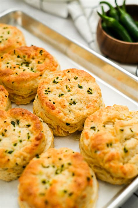 Jalapeno Cheddar Biscuits - Reluctant Entertainer