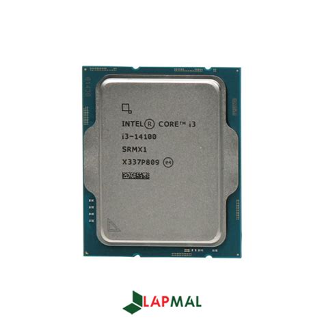 پردازنده مرکزی اینتل سری Raptor Lake مدل Core I3 14100 تری