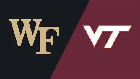 25 Wake Forest Vs Virginia Tech 92923 Stream The Match Live Watch Espn