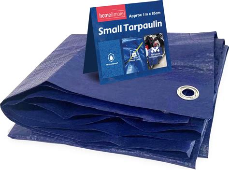 Small Tarpaulin Waterproof Heavy Duty 1m X 85cm 110 GSM General