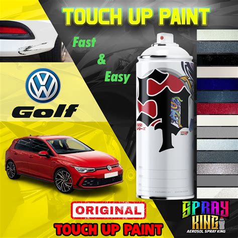 VOLKSWAGEN GOLF Touch Up Paint AIKKA 370ml Aerosol Car Spray Paint