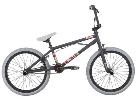 Haro Bikes Downtown DLX 2018 BMX Bike Matte Black Kunstform BMX