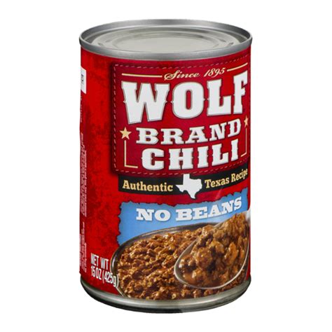 Wolf Brand Chili No Beans Reviews 2019