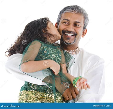 Happy Indian Father And Daughter Royalty Free Stock Image Image 25285726