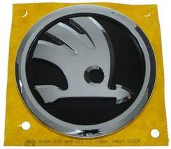 Pokrowiec Samochodowy SKODA ZNACZEK ZNAK EMBLEMAT LOGO 5E3853621C ORYG