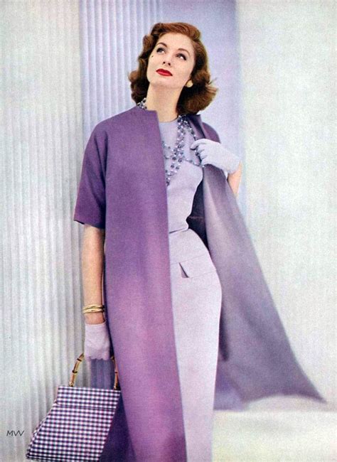 Suzy Parker In Vogue Feb 1955 Photo By Roger Prigent💜 Vintage Fashion