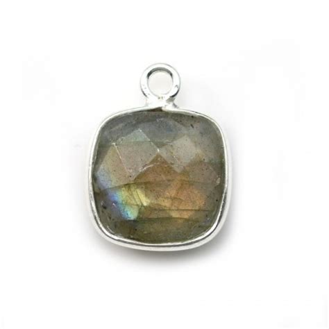 Labradorite Sertie Sur Argent Pour La Cr Ation De Bijoux France