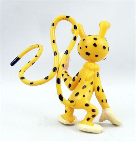 Marsupilami Figurine Pvc Plastoy Marsupilami Saluant